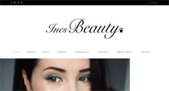 Desktop Screenshot of inesbeauty.pl
