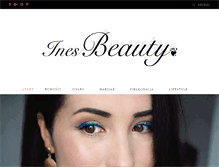 Tablet Screenshot of inesbeauty.pl